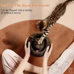 Fun Cardboard Cat Paw Toy with Bell for Scratching - Image 4