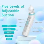 Rechargeable Baby Nasal Aspirator X50 Music & Light - Image 4