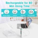 Rechargeable Baby Nasal Aspirator X50 Music & Light - Image 5