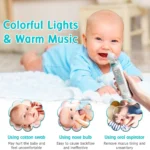 Rechargeable Baby Nasal Aspirator X50 Music & Light - Image 2