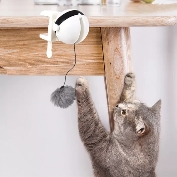 Yo-Yo Electric Lifting Cat Toy – Interactive Automatic Teaser Ball for Cats 🐱