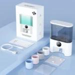 Automatic Smart Wall-Mounted Mouthwash Dispenser (500ml, White)
