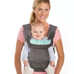Infantino Flip Advanced 4-in-1 Convertible Baby Carrier – Grey - Image 4