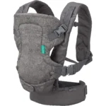 Infantino Flip Advanced 4-in-1 Convertible Baby Carrier – Grey - Image 5