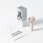 JISULIFE Life5 Mini Handheld Fan - Desert Brown - Image 4