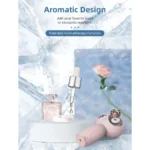 KENSUKA Mini Portable Stroller Fan with Aromatherapy & 360° Swivel Clip - Image 3