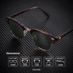 CIFOYA Polarized Sunglasses – Semi-Rimless Frame for Men & Women 🕶️ - Image 4