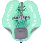 Mambobaby Non-Inflatable Baby Float with Canopy – Infant Swim Trainer for 3-24 Months 👶