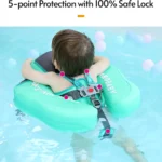 Mambobaby Non-Inflatable Baby Float with Canopy – Infant Swim Trainer for 3-24 Months 👶 - Image 4