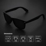 CIFOYA Polarized Unisex Sunglasses – Trendy Matte Finish😎 - Image 2