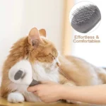 Pet Grooming Brush – Shedding & Hair Removal Tool for Cats & Dogs - Image 2