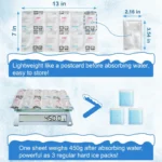 Reusable Ice Pack Sheets for Shipping & Coolers – Best For Travel & Camping - Image 2