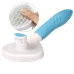 Self-Cleaning Slicker Brush for Dogs & Cats – Easy Grooming & Shedding Control - Image 2