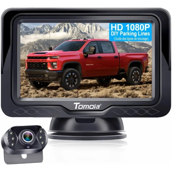Tomoia HD 1080P Car Reversing Camera with Monitor Kit