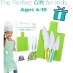 TOVLA JR. Premium Montessori Kid-Safe Knife & Cutting Board Set – Real Kitchen Tools for Young kids - Image 2