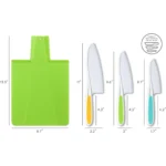TOVLA JR. Premium Montessori Kid-Safe Knife & Cutting Board Set – Real Kitchen Tools for Young kids - Image 5