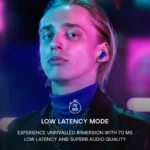 Urbanista Seoul Wireless Gaming Earphones – Low Latency, Noise Cancelling Mic, 32H Playtime - Image 2