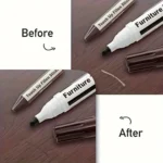 Total Furniture Repair Kit – 17-Piece Touch-Up Set with Markers & Wax Sticks - Image 3