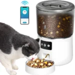 Smart 4L WiFi Automatic Cat Feeder with App Control & Voice Recording
