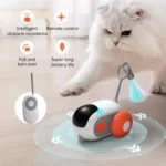 Remote Control Electric Cat Toy – Interactive Smart Chase Car - Image 3
