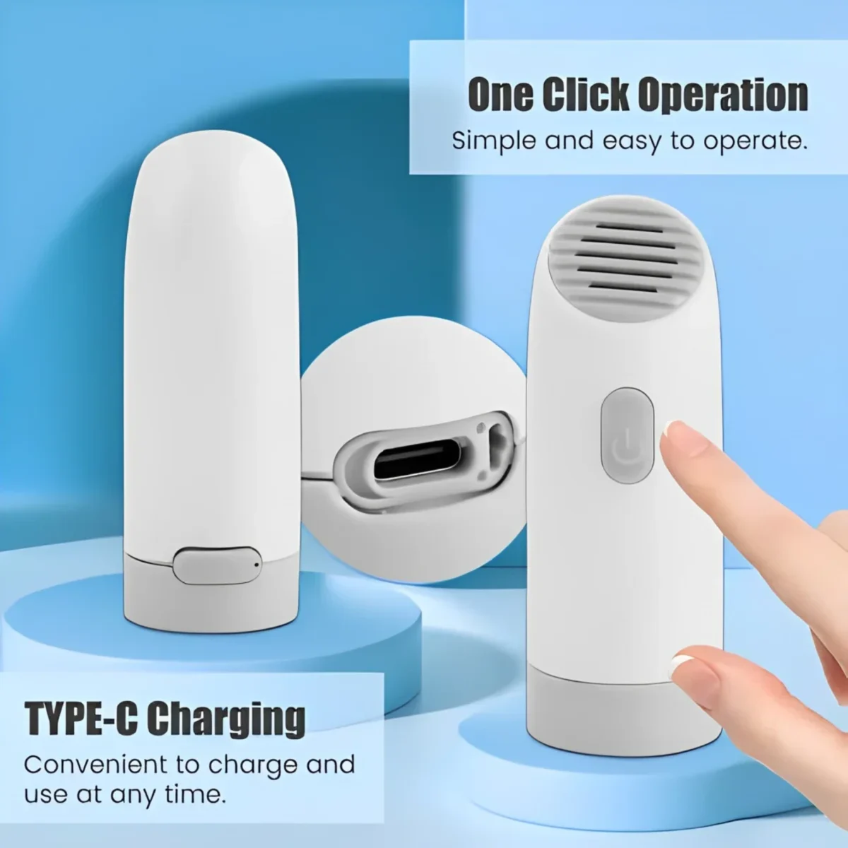Portable Electric Flushing Device – Uniform Sprinkle-Type Bidet - Image 5
